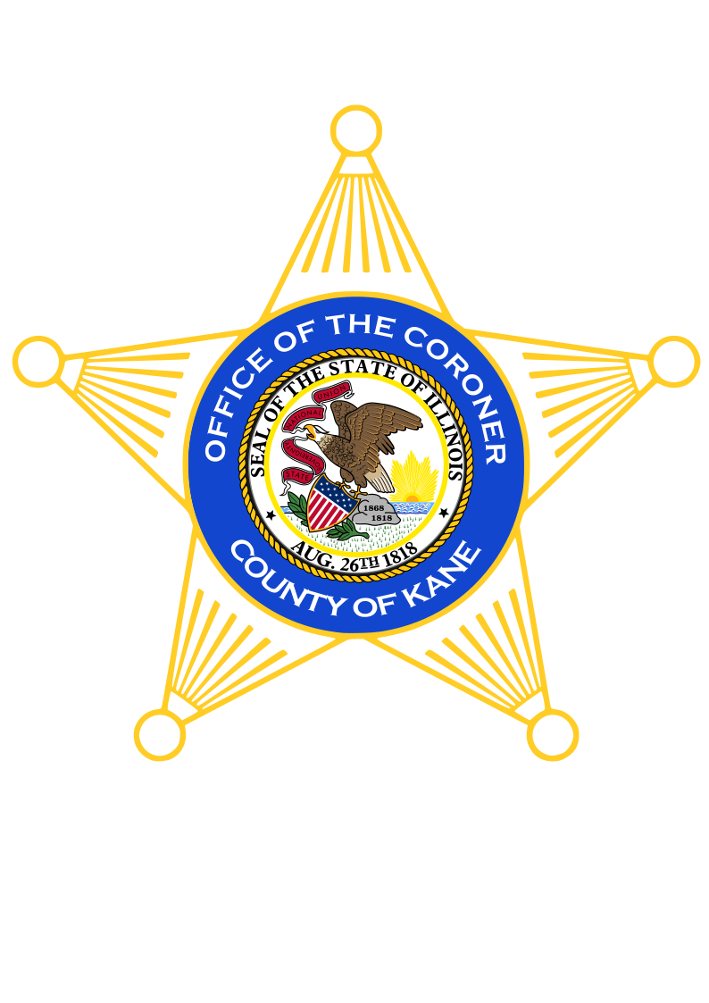 Kane County Coroner Star Logo